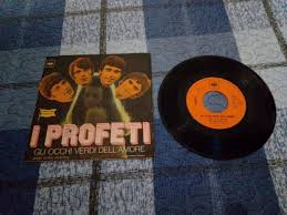45 GIRI - I PROFETI - GLI OCCHI VERDI DELLAMORELamore Ha Il Tuo Volto -  CBS | eBay