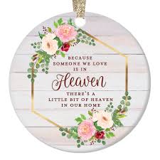 Christmas in heaven ornament christmas lanterns diy christmas chair christmas projects christmas diy xmas homemade christmas merry christmas design christmas (or holidays) in heaven what do they do? Loved One In Heaven Ornament Spiritual Christmas Remembrance Keepsake Sympathy Gifts Loss Of Mom Dad Child Grandparent Elegant Sentimental Memories Eucalyptus Floral 3 Ceramic Decorations Or01327 Walmart Com Walmart Com
