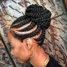 Long boxed hair extensions loosely held african braids hairstyles 2021. Straight Up Hairstyles
