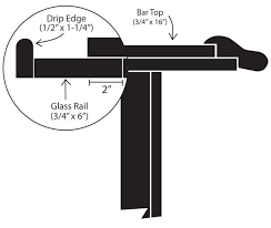 The surface of your breakfast bar should be 24 inches deep. Standard Bar Dimensions Specifications Diy Commerical Hardwoods Incorporated
