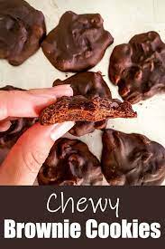 Guilt Free Fudgy Brownie Cookies Recipe The Gestational Diabetic Recipe Cookie Brownie Recipe Low Carb Chocolate Mousse Low Carb Chocolate