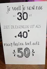 Leukenideeen Verjaardagen Kaarten Maken 50 Jaar Verjaardagsideeen Verjaardagskaart Ideeen
