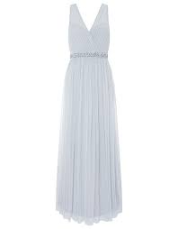 Elyse Embellished Tulle Maxi Bridesmaid Dress Blue 10 6428620210 Monsoon Maxi Bridesmaid Dresses Blue Bridesmaid Dresses Bridesmaid Dresses