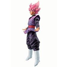 Each panel is individually printed, Dragon Ball Dokkan Battle Goku Black Super Saiyan Rose Ichiban Statue