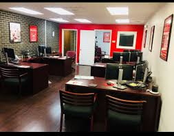 Pin By Aubrey Montgomery On Office Decor State Farm Office Office Lobby Design Office Interior Design