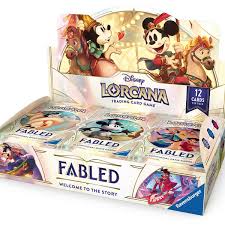 Disney Lorcana Fabled Booster Box Sealed Case – Set 9 English