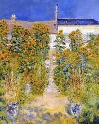Le Jardin De L Artiste A Vetheuil C Monet W 684 Monet Art Claude Monet Art Claude Monet Paintings