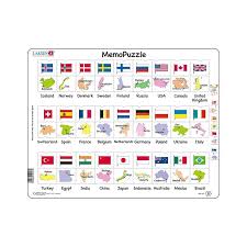 Iata o lista cu capitalele tarilor din europa. Puzzle Maxi Steagurile Si Capitalele A 27 De Tari Orientare Tip Vedere 54 De Piese Larsen Emag Ro