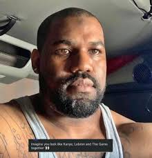 Yall this man claims he looks like LeBron, Kanye, and The Game combined 👀  what yall think