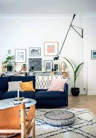 Image © atmosphereid.ca the living design we can see above as an example does not only contain black and navy blue colors. Blue Sofa Living Room Decoration Blue Sofas Living Room Blue Couch Living Room Blue Sofa Living