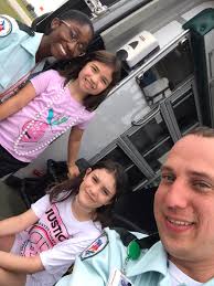 Lake Charles EMT Jason Fuselier and EMR Janiah Jordan attended last  weekend's Junior League of Lake Charles, Inc. Touch-A-Truck event. "It was  a beautiful day, the kids had a great time, and