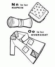 Please note napkin colors may vary. Letter N Is For Nose Coloring Page Free Printable Coloring Pages Coloring Home