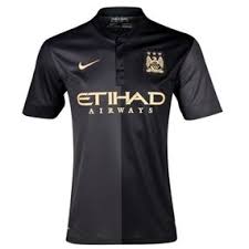Black And Gold Nike Soccer Jersey The Dark Charcoal And Black Form Menacing Colors On The Nike Manchester City Away Kit Show Your Support This Y Camisetas Deportivas Camisetas Camisa De Futbol