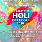 Lafayette Holi Festival 2026