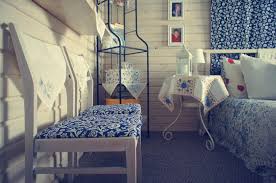 غرفة نوم على الطراز الريفي