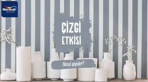 Cizgili Duvar Boyama Duvar Dekorasyonu Kendin Yap Bastan Yarat 2 Youtube