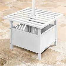 Umbrella Stand Side Table Patio Side Table Round Patio Table Coffee Table