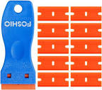 Amazon.com: FOSHIO 1.5 Inch Plastic Razors Adhesive Sticker ...