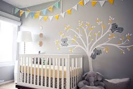 Yellow White And Grey Nursery Baby Nursery Decor Baby Nursery Neutral Baby Boy Rooms
