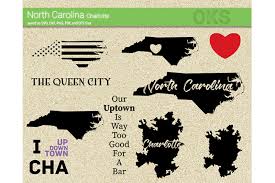 Download North Carolina Svg Charlotte Svg Files Vector Clipart Cricut Down By Crafteroks Thehungryjpeg Com