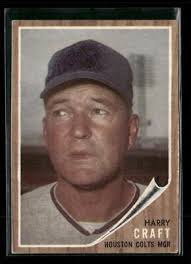 1962 Topps #12 Harry Craft