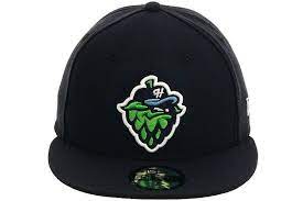 New Era 5950 Hillsboro Hops Fitted Hat Navy Blue Fitted Hats Hats New Era