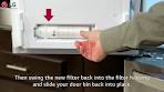 LG Refrigerator - How to Change the Water Filter (4 Door ...