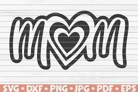 Download Mom Heart Svg Mother S Day By Hqdigitalart Thehungryjpeg Com