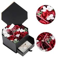 Heart shaped gift box for flowers. Buy Handmade Rose Flower Soap Heart Shaped Box Romantic Gift With Drawer At Affordable Prices Free Shipping Real Reviews With Photos Joom
