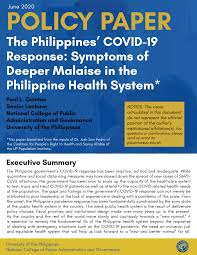 Daily newspapers) or of a specific topic (e.g. Pdf The Philippines Covid 19 Response Symptoms Of Deeper Malaise In The Philippine Health System