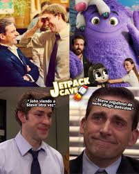 UN HERMOSO REENCUENTRO! John Krasinski reveló que tuvo un reencuentro muy  emocional con Steve Carell cuando se reunieron por primera vez en el set de  'IF' (su nueva película protagonizada por Steve).