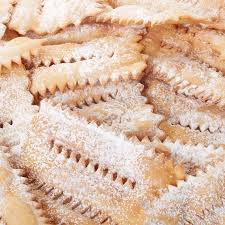 Chiacchiere e sanguinaccio al cioccolato. Chiacchiere Di Carnevale Al Cioccolato Bianco Online