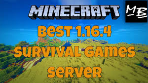 Best survival games servers a slightly different approach to online struggle is presented by survival games or hunger games. Best Minecraft 1 16 4 Survival Games Server Youtube