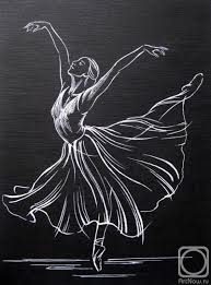 Ballet Dancer Drawing Black And White Barashkova Natalya Balerina Paper Drawing Drawing Art Drawing Ideas Ballet Art Black Paper Desenhos A Lapis De Flores Desenho De Papel Desenhos De Ballet