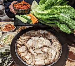 It is banchan heaven at Myeong Dong Korean Restaurant in North Strathfield
