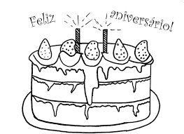 Desenhos de feliz aniversário para colorir aqui no www.desenhoscolorir.com.br. Desenhos De Feliz Aniversario Para Colorir Imprimir Cartao Postal