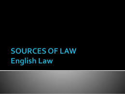 In written law itself, there are written law: Malaysian Legal System Sources Of Law English Law