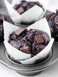 The Best Bakery Style Double Chocolate Chip Muffins Kickass Baker Recipe Chocolate Chip Muffins Double Chocolate Chip Muffins Bakery Style Muffins