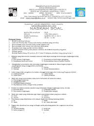 Soal Uas Plh Kelas Viii 2013 2014