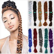 5pc Xpression Braiding Hair 84 Box Braid Hair Extensions Marley Jumbo Braid Hair African Braids Hai Braided Hairstyles Braid In Hair Extensions Box Braid Hair