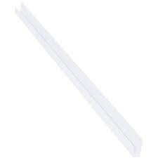 If you must face nail fascia, drill holes Gentek 3 8 X12 White Aluminum Soffit J Trim Home Hardware