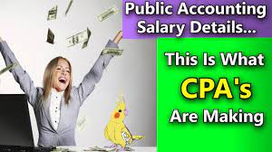 Learn about salaries, benefits, salary satisfaction and where you could earn the most. Do Cpas Make Good Money Public Accounting Salary Progression Very Detailed Youtube