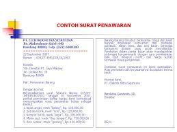 Jika surat penawaran ditujukan untuk suatu instansi, maka surat balasan penawaran. Surat Niaga Bisnis Pengertian Ppt Download