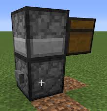 A dropper can be placed so that its output faces in any direction, including up or down. A Single Press Of The Button Makes An Item Move From The Bottom Dropper Into The Top Dropper Then Across Into The Chest Can Someone Explain Why Redstone