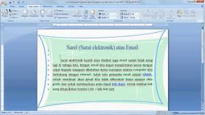 Belajar Microsoft Word 2007 Cara Membuat Hyperlink Dan Mengetahui Jumlah Baris Youtube