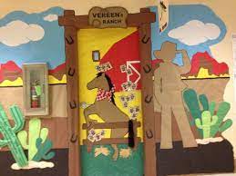 Use this decorative artwork to dress up classroom walls and doors, label bins and desks, or accent bulletin boards. Pin By Bernie Kirk On School Decoration Classroom Themes Teacher Appreciation Doors Cowboy Theme