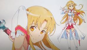 Find more free digital illustration video tutorials at cartoonsmart.com. How To Draw Asuna From Sword Art Online Step By Step