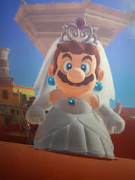 Mario in that wedding dress makes me feel weird feelings. Mario In A Wedding Dress Bmo Show
