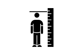 Height Measurement Black Glyph Icon Glyph Icon Glyphs Icon