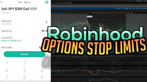 I saw a post from about a year ago addressing the same thing, so apologies for whining. Robinhood Options Stops Are Here Youtube